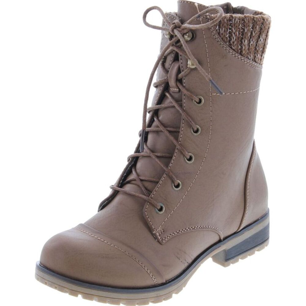 Refresh Wynne-06 Taupe Womens boots 8.5 NEW
